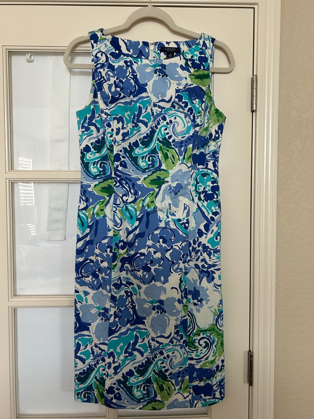Chaps cotton cocktail dress